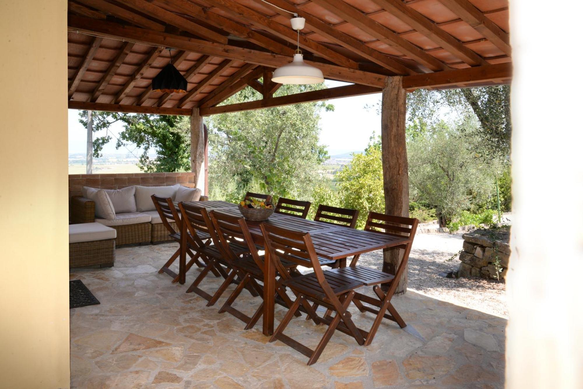 Fonte Pace Luxury Villa - A Fontanaro Property Paciano ภายนอก รูปภาพ
