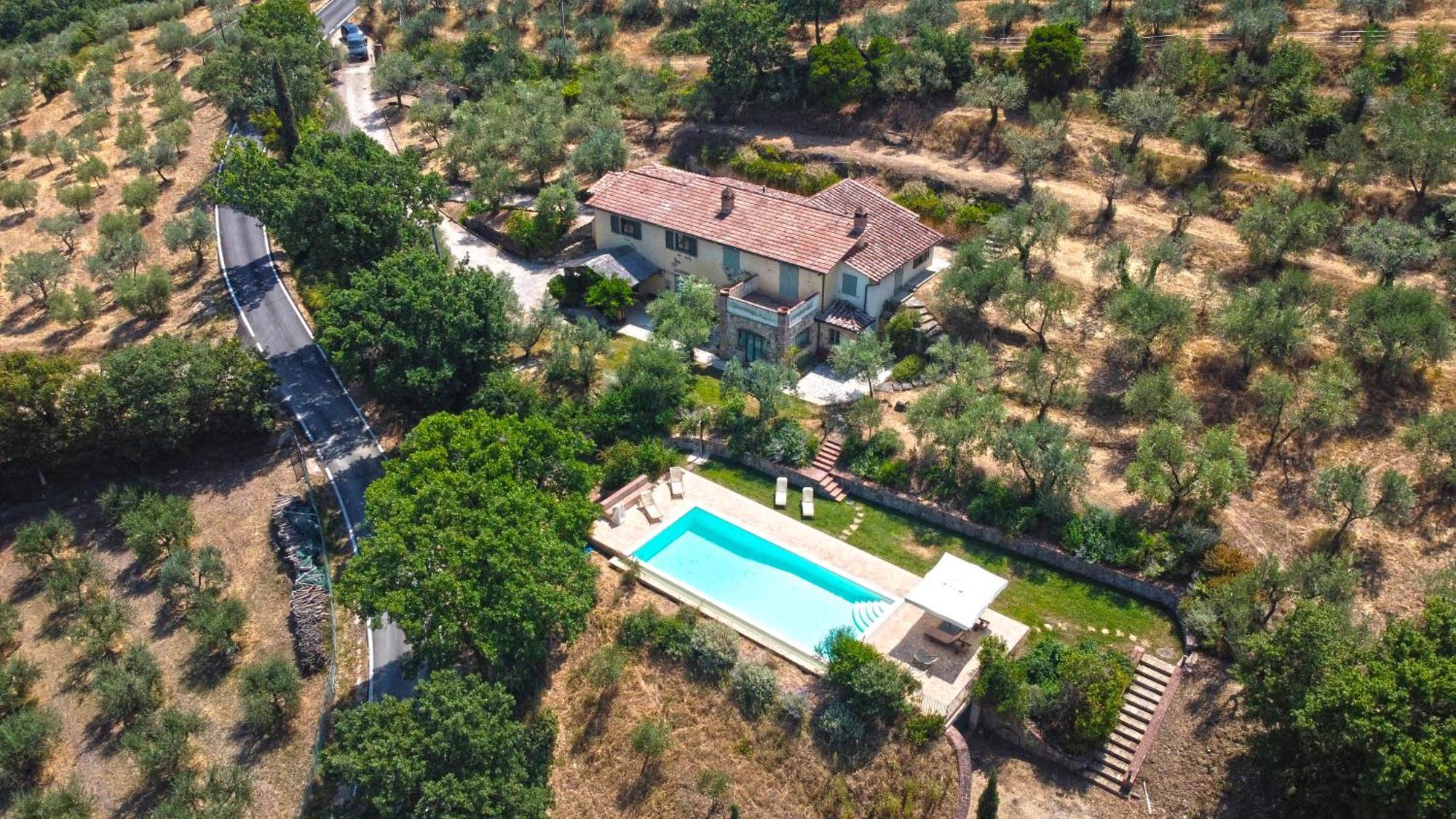 Fonte Pace Luxury Villa - A Fontanaro Property Paciano ภายนอก รูปภาพ