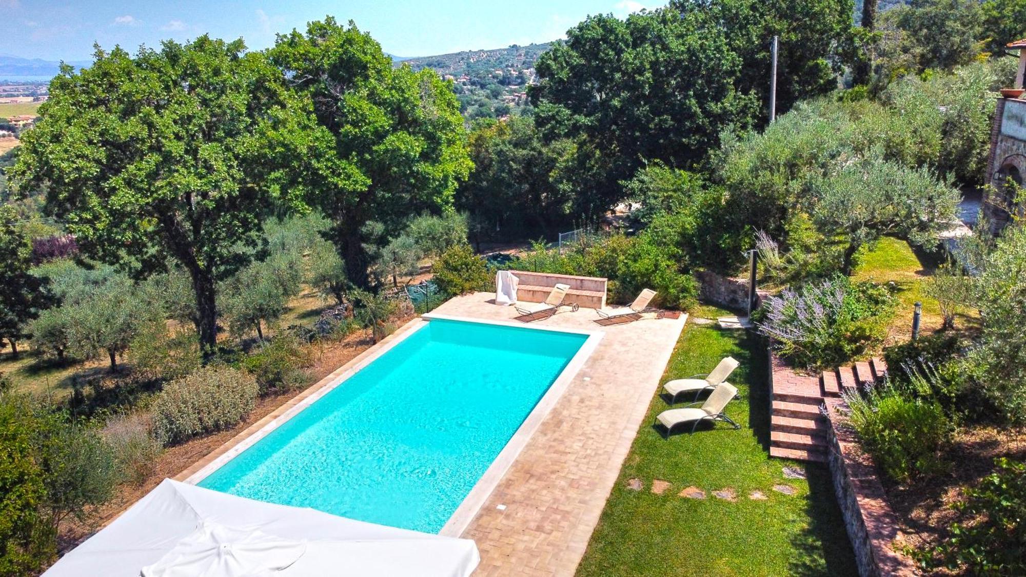 Fonte Pace Luxury Villa - A Fontanaro Property Paciano ภายนอก รูปภาพ