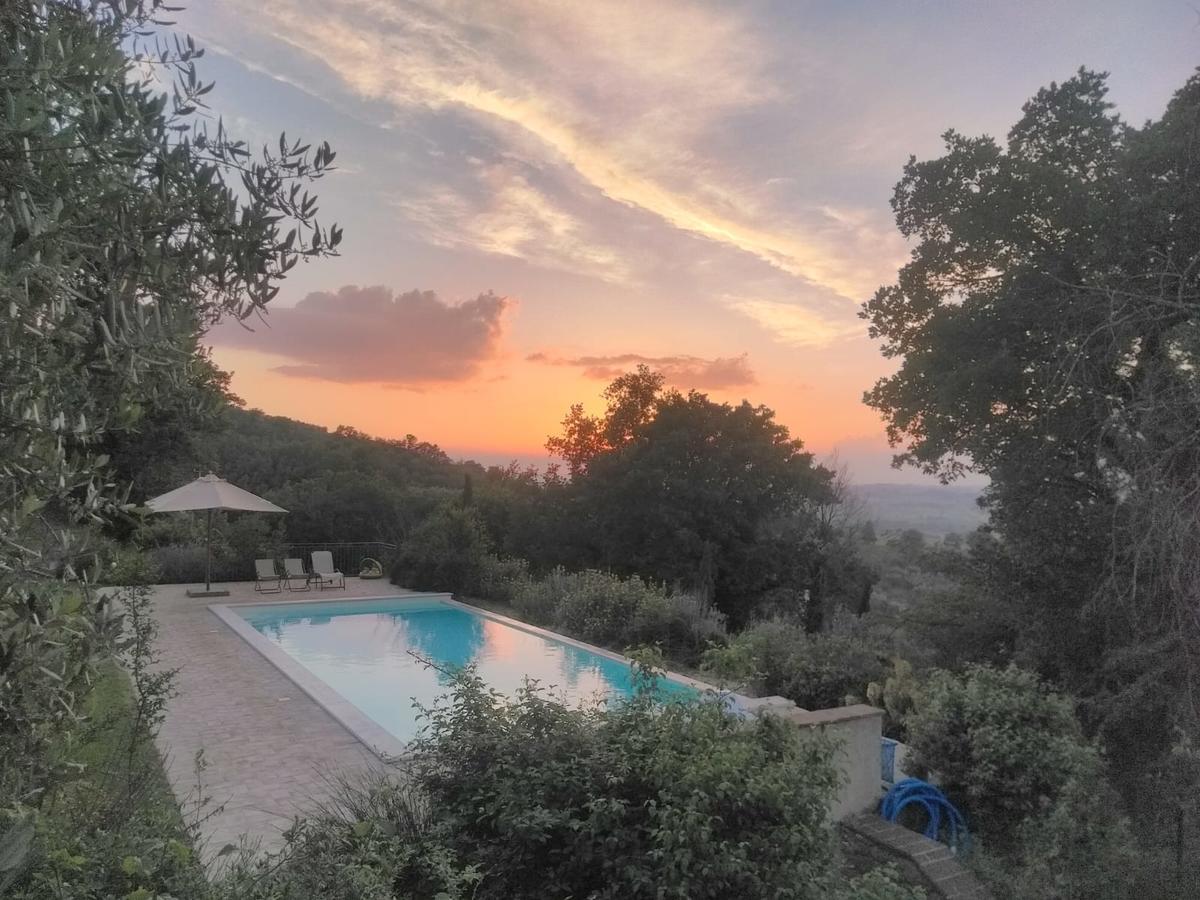 Fonte Pace Luxury Villa - A Fontanaro Property Paciano ภายนอก รูปภาพ